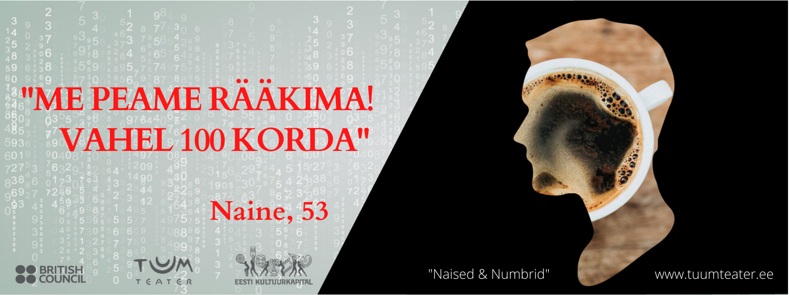 Naised & Numbrid, kogukonnateatri projekt naistele; TUUM Teater, rakendusteater, kogukonnateater, teater kogukonnaga, lihtsad inimesed laval, lugude jutustamise etendus